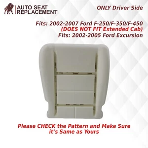 2002 2003 2004 05 2006 2007 Ford F250 F350 F450 XLT Driver Foam Cushion Padding - Picture 1 of 4