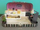 Dollhouse Miniature Bakery (Roombox Scenario) in a Suitcase