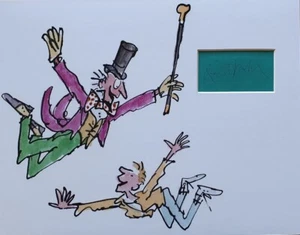 QUENTIN BLAKE Signed 14x11 Photo Display ROALD DAHL COA - Picture 1 of 1