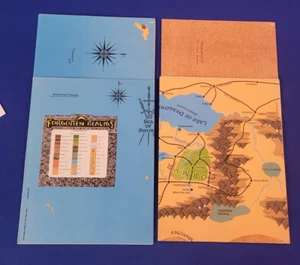 Conjunto de mapas de campaña Forgotten Realms - AD&D - Imagen 1 de 2