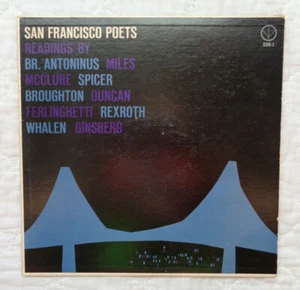 Evergreen Records EVR-1 San Francisco (Beat) Poets lp, RARE, NOT HANOVER REISSUE - Picture 1 of 5