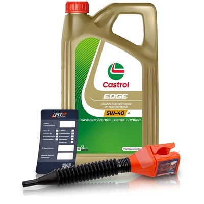 5 L LITER CASTROL MOTORÖL EDGE 5W-40 M MOTOR-ÖL MOTOREN-ÖL - Bild 1 von 4