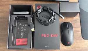 ZOWIE FK2-DW 4K Wireless Gaming Mouse for Esports With Charging Dock - Picture 1 of 3