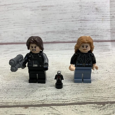 Lote de minifiguras Winter Soldier Agent 13 Ant-Man 76051, Sharon Carter Bucky Foto 1 de 4