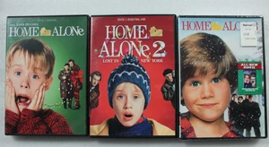 Home Alone 1 2 3 DVD Lot Christmas Movie Holiday - Picture 1 of 3