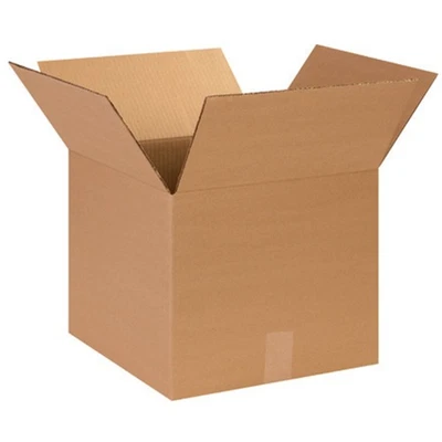 14 x 14 x 12 Corrugated Cardboard Boxes, Medium 14"L x 14"W x 12"H, Pack of 2... - Image 1 of 4