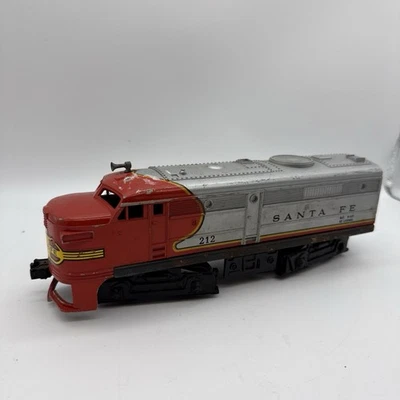 Lionel 212 Santa Fe Train (As Seen In Images) D7 - Image 1 of 4