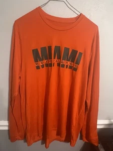 Adidas Miami Hurricanes Sideline Locker  Strike through creator AEROREADY XL - Picture 1 of 4