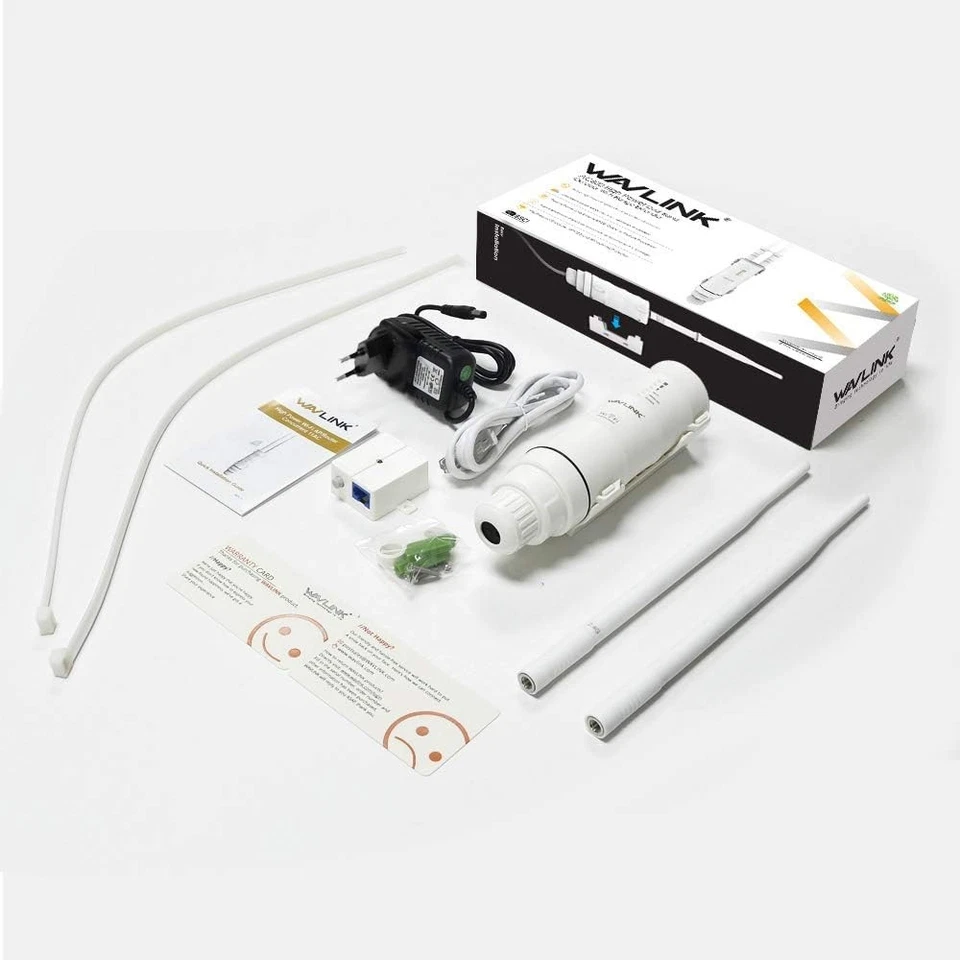 AC1200 WLAN Range Extender Outdoor Dual Band Router POE Repeater WiFi AP Outdoor - Bild 1 von 4