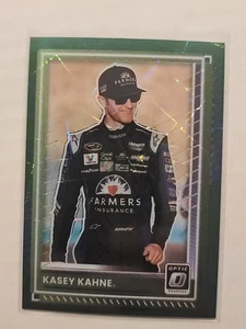 2025 Donruss Optic NASCAR Kasey Kahne #87 Green Velocity Prizm 1/99 - Picture 1 of 2
