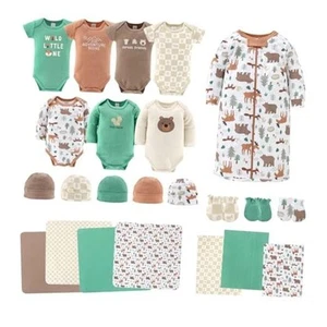 Baby Layette Gift Set for Baby Boys - 23 Piece New Born Baby Boy Gift Set, - Picture 1 of 7