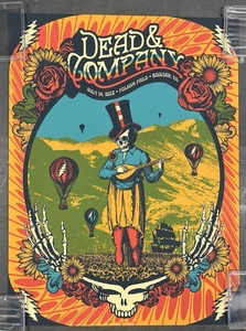 DEAD & Co COMPANY FOLSOM FIELD BOULDER, CO CONCERT POSTER 2018 #/800 - Picture 1 of 3