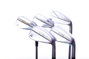TaylorMade 2023 P770 Iron Set 7-PW, AW -0.5 in Stiff Flex Steel Shaft Excellent - Picture 1 of 10