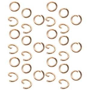 Kit accessori per fare gioielli 30 pezzi con piccoli anelli di salto e connettore catena - Foto 1 di 12