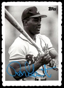 2014 Topps Archives #RG Ron Gant 1969 Deckle Minis - Picture 1 of 2