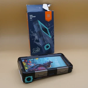 ShellBox Professional Diving Phone Case 15M Depth Waterproof For iPhone/Samsung - Picture 1 of 7