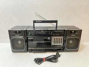 Sony CFS-1000L Vintage Ghettoblaster Boombox.  NEUER RIEMEN. FUNKTIONIERT SUPER - Bild 1 von 16
