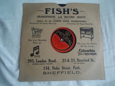 78 Shellac Gramophone Record Raymond Overture - Les Patineurs Valse Teddy Brown - Image 1 of 2