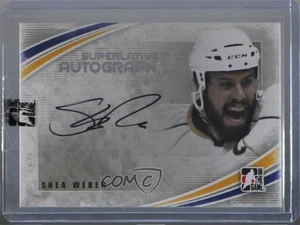 2012-13 ITG Superlative Volume 3 Auto Silver /40 Shea Weber #A-SW Auto HOF - Picture 1 of 3