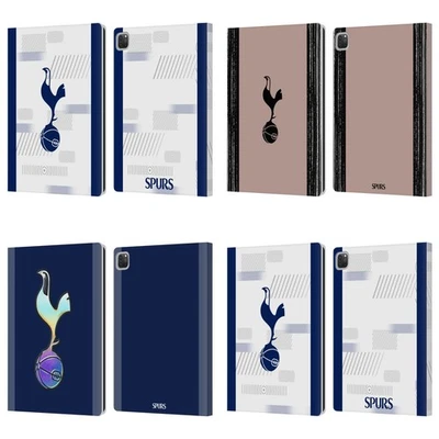 OFFICIAL TOTTENHAM HOTSPUR F.C. 2023/24 BADGE LEATHER BOOK CASE FOR APPLE iPAD - Image 1 of 4