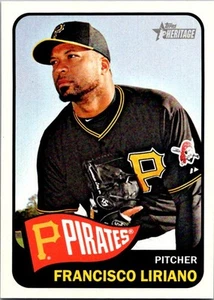 2014 Topps Heritage #73 Francisco Liriano - Picture 1 of 2
