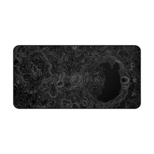 Gaming mouse pad, black holographic gift... - Picture 1 of 17