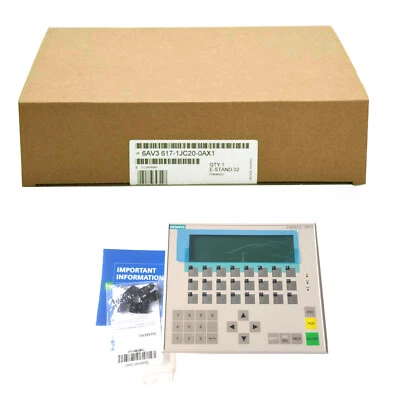 New In Box SIEMENS 6AV3617-1JC20-0AX1 6AV3 617-1JC20-0AX1 Operator Panel - Image 1 of 4