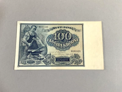 Estonia 100 Krooni P-66a 1935 - Image 1 of 2