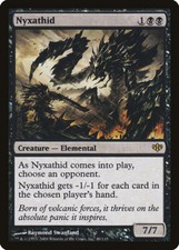 Nyxathid Conflux NM Black Rare MAGIC THE GATHERING MTG CARD ABUGames