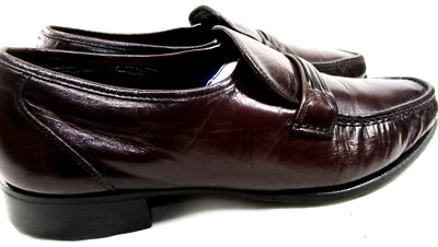 Florsheim Hombres De Colección Zapatos Mocasines Marrón Estilo 08121303 Talla 10D Marrón Hecho en India Foto 1 de 4