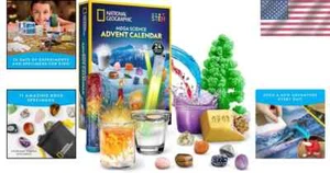 Grande calendario dell'avvento National Geographic - 13 divertenti esperimenti e 11 pietre preziose - Foto 1 di 4