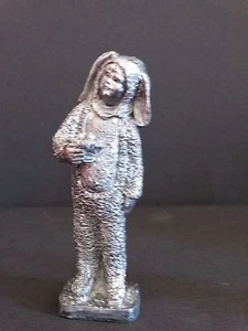 Michael Ricker Pewter ~ Calvin Boy Rabbit Bunny Costume Dressed ~ 5013 Cert. - Picture 1 of 6