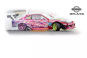 1:10 RC Clear Lexan Body Shell kit - Nissan Silvia S15 +NAOKI Decals etc - Picture 1 of 13