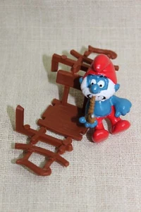 Schleich® Schlumpf 40228 Opa mit Schaukelstuhl Puffi Pitufo Schtroumpf Smurf™ - Bild 1 von 1