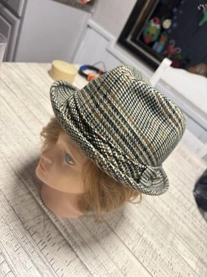 Vintage Champ Hats Churchill Fedora 7 3/8 Size With Box  - Image 1 of 4