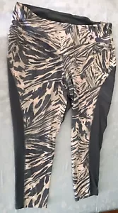 ADIDAS Women's Size 4X Longueur High Rise 7/8 Tight Leggings Camouflage Gray NWT - Picture 1 of 4