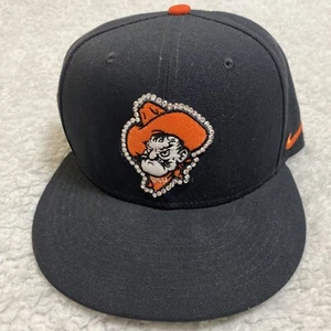 Ladies Bling Nike Oklahoma State Cowboys Snapback Hat, Pistol Pete, NEW - Picture 1 of 10