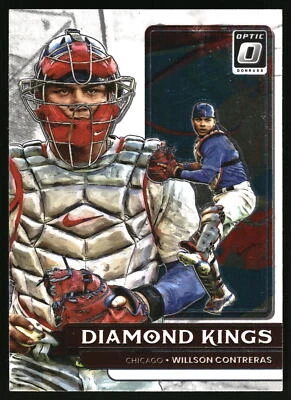 2022 Donruss Optic #24 Willson Contreras Chicago Cubs - Image 1 of 2