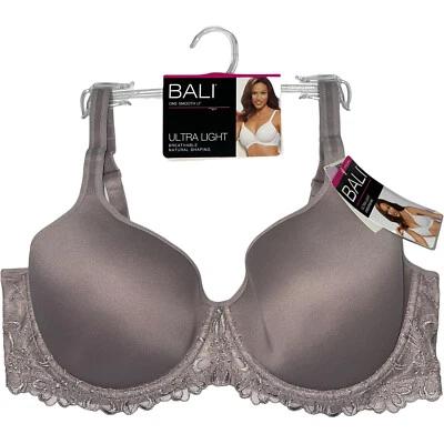 Sujetador Bali Contorno con Aros Encaje Ultra Ligero Bordado Espalda Alisador 3443 Foto 1 de 4