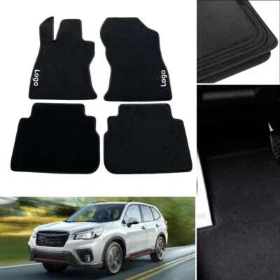 For Subaru Forester 2006-2024 Car Floor Mats Black Carpets Front & Rear Auto Foto 1 de 4