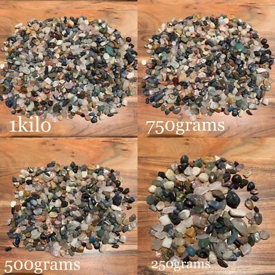 South American Tumble Stone Mix - Crystals, Gems & Minerals + Free Chart (SMALL) - image 1 of 4