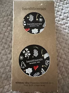 NIB Gift Set Limited Edition Bare Minerals Mineral Veil Finishing Powder Duo - Picture 1 of 3