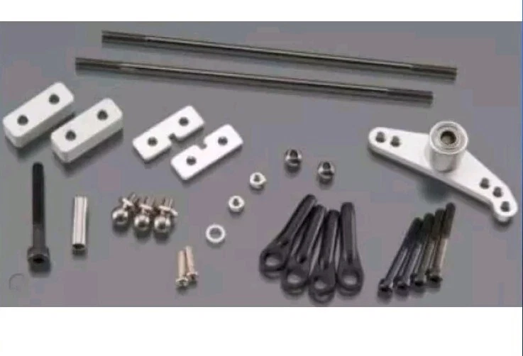 Thunder Tiger PV0463 Push/Pull Elevator Lever Alum Raptor Series new in package - Image 1 of 2