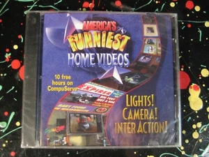 America's Funniest Home Videos Win 3.1 / 95 Interactive PC CD w/CompuServe promo - Picture 1 of 4