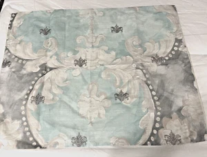 Almohada Estándar Pointehaven Simulada Gris Agua Plata La Fluer 20x26 Nueva sin Etiquetas #5 - Imagen 1 de 24