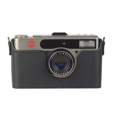 Funda de cuero genuino para media cámara para Leica Minilux Summarit 40 mm Foto 1 de 4