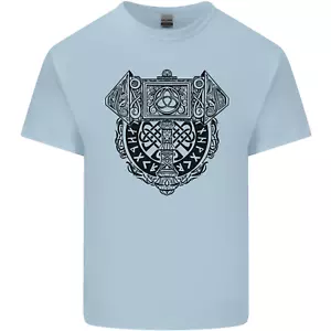 Mjolnir Thor Wikinger Hammer Kinder T-shirt Jungen Mädchen - Picture 1 of 61