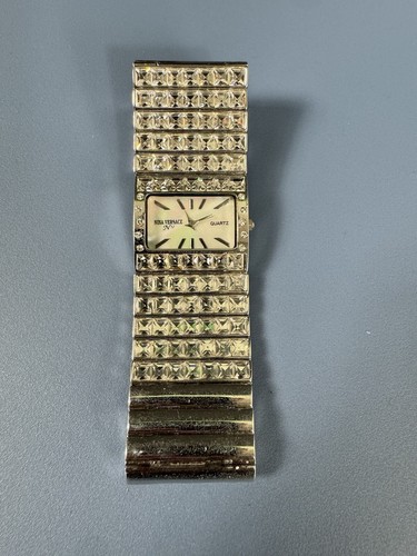 Orologio moda donna NINA VERSACE bracciale argento diamanti