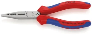 Knipex 13 02 160 Elektriker Spitzzange/Seitenschneider/Abisolierzange 160 mm - Bild 1 von 9
