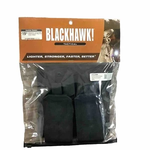 Blackhawk Strike Double Mag Pouch Holds 4 Mags-Black - Picture 1 of 2